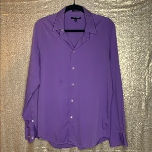 Banana Republic Purple Dress Shirt